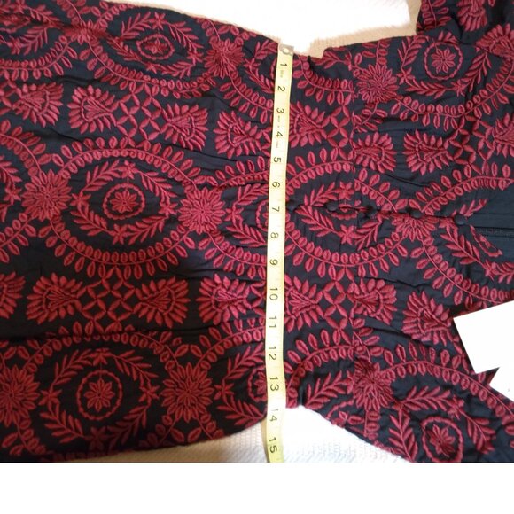 NWT! Adelyn Rae Dress ONLY $69! RETAIL $158! Midi Eyelet Embroidered Sz S - Picture 7 of 8